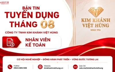 TUYỂN DỤNG NHÂN VIÊN KẾ TOÁN TỔNG HỢP